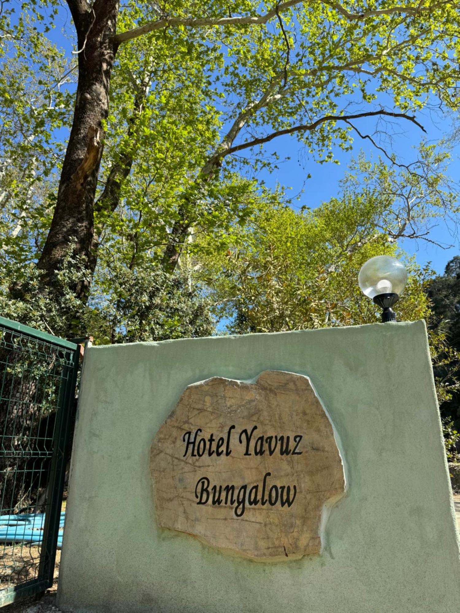 Hotel Yavuz Bungalow Çıralı Exterior foto